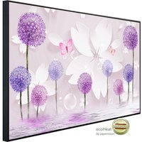 papermoon Infrarotheizung »EcoHeat - Muster mit Blumen und Wasser«, Matt-Effekt - bunt papermoon Infrarotheizung »EcoHeat - Muster mit Blumen und Wasser«, Matt-Effekt - bunt von papermoon