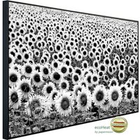 papermoon Infrarotheizung »EcoHeat - Sonnenblumen Schwarz + Weiss«, Matt-Effekt - bunt papermoon Infrarotheizung »EcoHeat - Sonnenblumen Schwarz + Weiss«, Matt-Effekt - bunt von papermoon