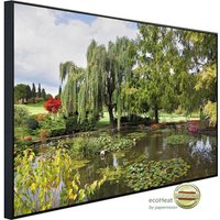 papermoon Infrarotheizung »EcoHeat - Teich mit Bäumen«, Matt-Effekt - bunt papermoon Infrarotheizung »EcoHeat - Teich mit Bäumen«, Matt-Effekt - bunt von papermoon