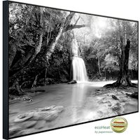 papermoon Infrarotheizung »EcoHeat - Wasserfall im Wald«, Matt-Effekt - bunt von papermoon