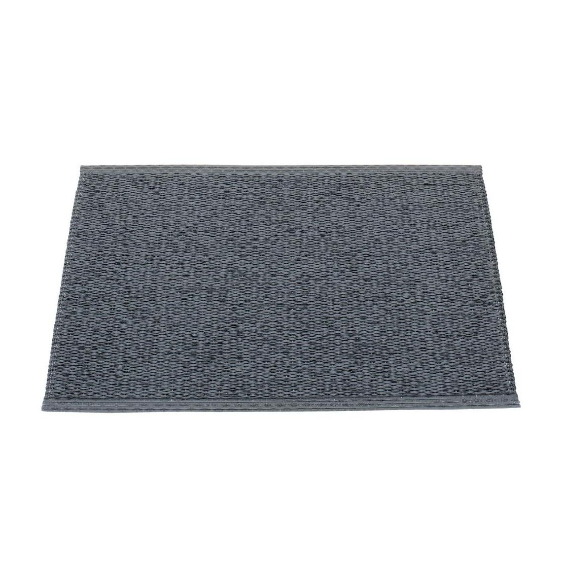 pappelina - Svea Fußmatte 70x50cm - granit/schwarz metallic/Schweißkante/LxB 70x50cm/für Innen- und Außenbereich geeignet von pappelina