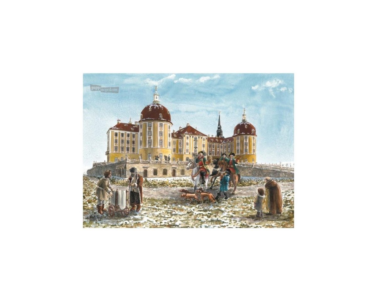 pappnoptikum Adventskalender 1047 - Schloss Moritzburg (Adventskalender) von pappnoptikum