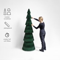 xl Weihnachtsbaum Aus Papier, Nachhaltiger Tannenbaum, Papier Weihnachtsbaum, Lebensecht 200cm, Alternative xl Weihnachtsbaum Aus Papier, Nachhaltiger Tannenbaum, Papier Weihnachtsbaum, Lebensecht 200cm, Alternative von papurism