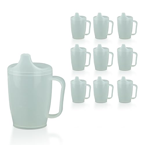 Schnabeltasse Senioren mit Griff HaseMed 10 Stück – Ergonomischer Trinkbecher mit Tülle für sicheres Trinken ohne Verschütten, ideal für Menschen mit eingeschränkter Handfunktion – Robust & langlebig Schnabeltasse Senioren mit Griff HaseMed 10 Stück – Ergonomischer Trinkbecher mit Tülle für sicheres Trinken ohne Verschütten, ideal für Menschen mit eingeschränkter Handfunktion – Robust & langlebig von parahealth