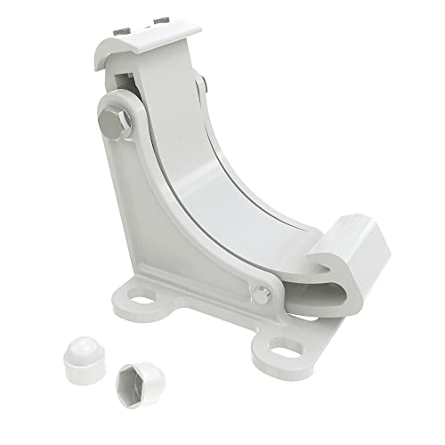 paramondo Wandhalterung für Kassettenmarkise Curve 2000 Markise Wandmontage Wandkonsole Markisenzubehör Halterung, Weiß von paramondo