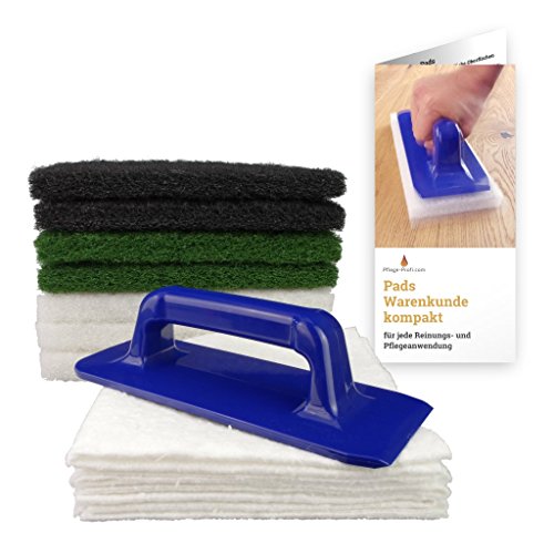 Handgriff Pro 250x115 mm für Superpad und Normalpad inkl. 7 Superpads + 10 Ölsaugtücher von Trevendo