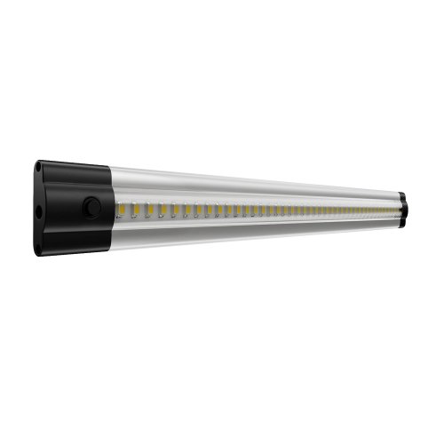 parlat LED Unterbauleuchte SIRIS, 30cm, flach, silber, 3,9 W, 370lm, weiß, Schalter, Wand, Steckdose, 40cm, Leiste, Schrank, Led, Lampe, Wandleuchte, Unterschrank, Beleuchtung, Wandlampe, Light von parlat