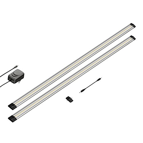 parlat LED Unterbau-Leuchte SIRIS, flach, je 90cm, je 963lm, warm-weiß 2er Set von parlat