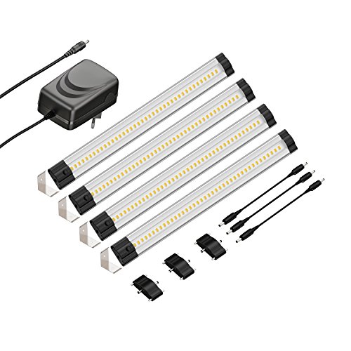 parlat LED Unterbau-Leuchte SIRIS Eckmontage flach je 30cm je 370lm weiß 4er Set parlat LED Unterbau-Leuchte SIRIS Eckmontage flach je 30cm je 370lm weiß 4er Set von parlat