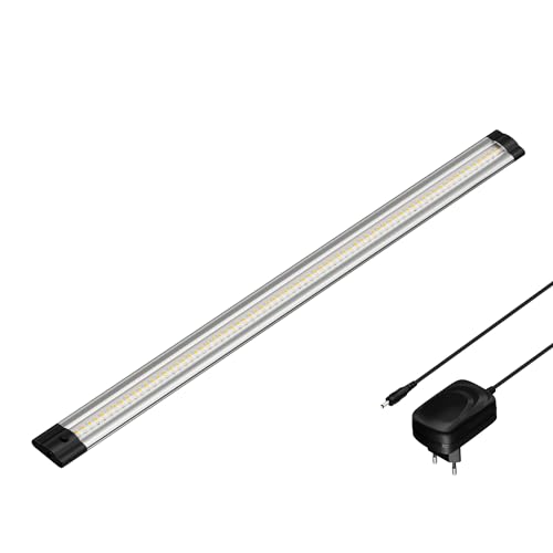 parlat LED Unterbau-Leuchte SIRIS mit Netzteil, flach, 50cm, 531lm, warm-weiß von parlat