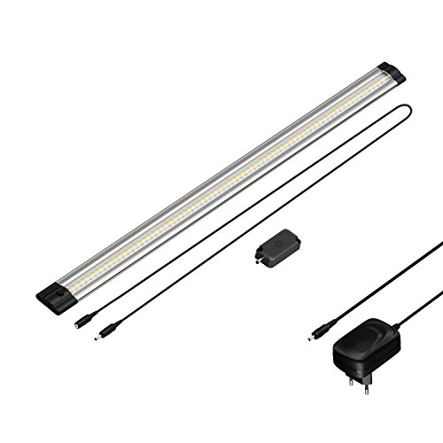 parlat LED Unterbau-Leuchte Siris mit Netzteil, Touch-Dimmer, flach, 50cm, 531lm, warm-weiß parlat LED Unterbau-Leuchte Siris mit Netzteil, Touch-Dimmer, flach, 50cm, 531lm, warm-weiß von parlat