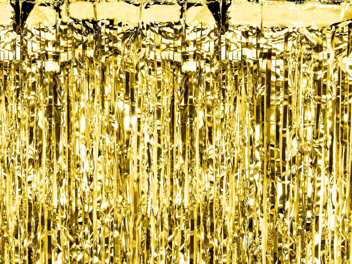 partydeco Dekorationsfolie, Lametta Vorhang 100x200cm Gold partydeco Dekorationsfolie, Lametta Vorhang 100x200cm Gold von partydeco