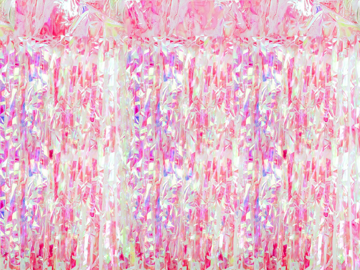 partydeco Dekorationsfolie, Lametta Vorhang 100x200cm Rosa Irisierend partydeco Dekorationsfolie, Lametta Vorhang 100x200cm Rosa Irisierend von partydeco