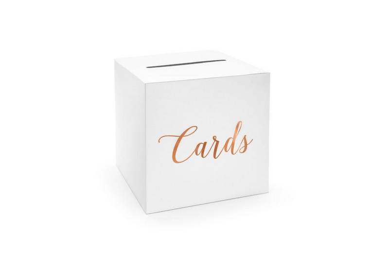 partydeco Geschenkbox Umschlagbox "Cards" von partydeco