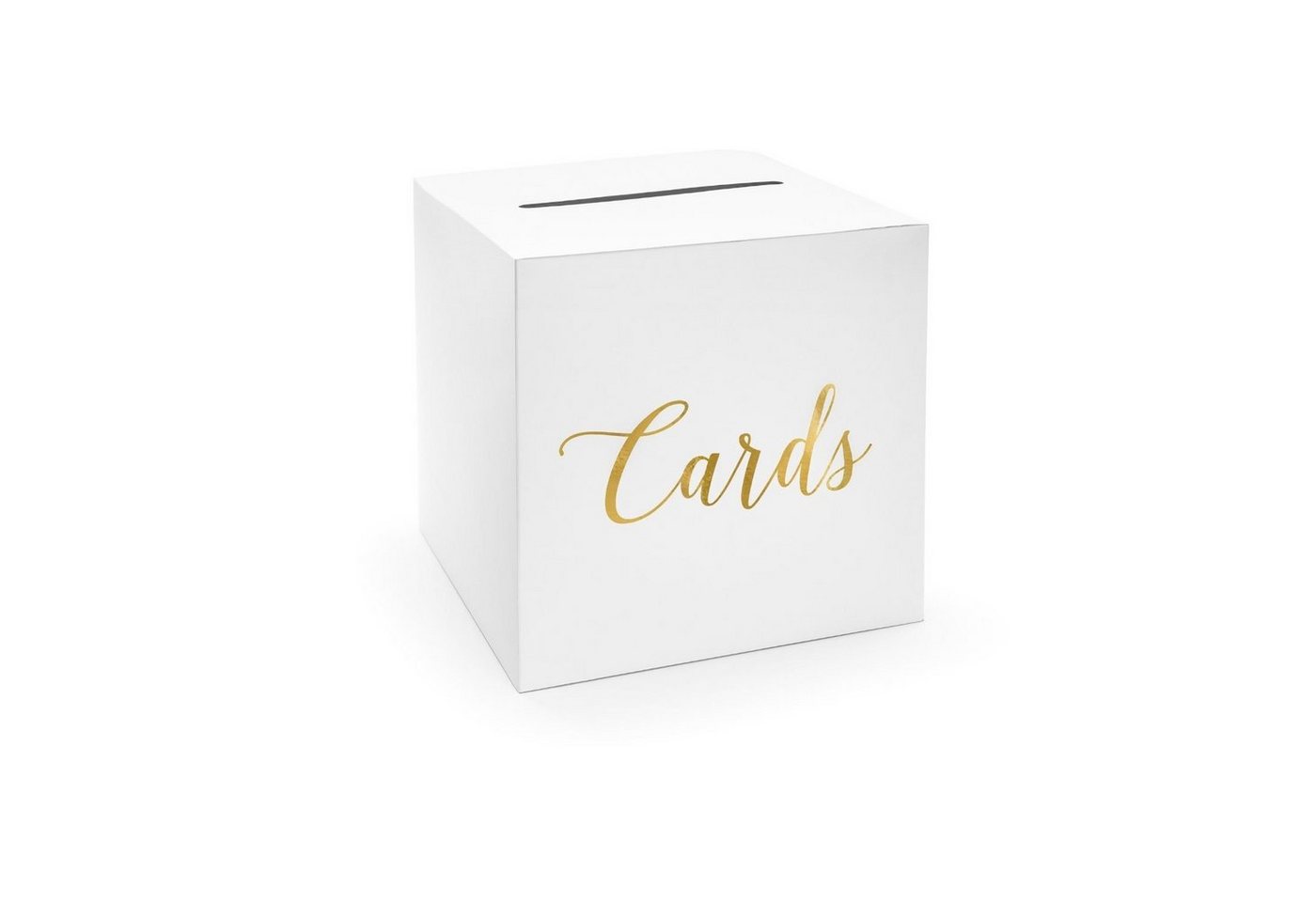 partydeco Geschenkbox Umschlagsschachtel 'Cards', für Hochzeiten, Geburtstage und Jubiläen von partydeco