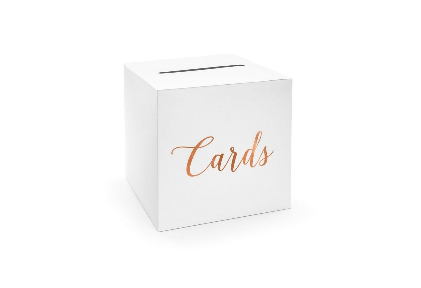 partydeco Geschenkbox Umschlagsschachtel 'Cards', für Hochzeiten, Geburtstage und Jubiläen von partydeco