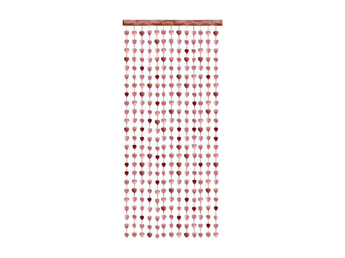 partydeco Hängedekoration Türvorhang Herzen 100x245cm, Roségold partydeco Hängedekoration Türvorhang Herzen 100x245cm, Roségold von partydeco