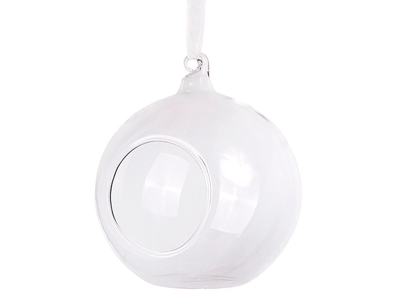partydeco Teelichthalter, Glaskugel zum Befüllen 10cm klar transparent 1 Stück partydeco Teelichthalter, Glaskugel zum Befüllen 10cm klar transparent 1 Stück von partydeco
