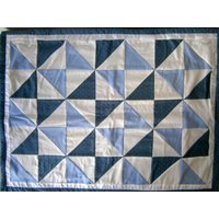 Handgefertigte Patchwork Babydecke/Plaid von patchworkLaura