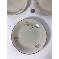 Chodziez Brot Und Butter Teller Weizen Oder Distel Muster Selten Set Von Drei von patinalatinas