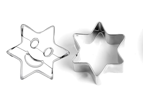 patisse, 13724 Ausstecher, Herz, 5 x 5 x 2,5 cm, Edelstahl, 2 Stück von patisse