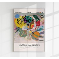 Dominant Curve Von Wassily Kandinsky Ausstellungsplakat Kunstdruck von patroastudio