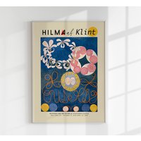Hilma Af Klint Ausstellungsposter The Ten Largest Nr 1 Kunstdruck Hilma Af Klint Ausstellungsposter The Ten Largest Nr 1 Kunstdruck von patroastudio