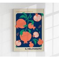 Il Melograno Kunstdruck Granatapfel Für Küche von patroastudio