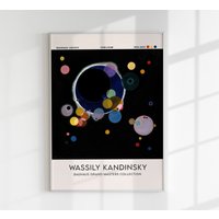 Mehrere Kreise 1926 Art Poste Von Wassily Kandinsky Ausstellungsplakat Kunst Druck Mehrere Kreise 1926 Art Poste Von Wassily Kandinsky Ausstellungsplakat Kunst Druck von patroastudio