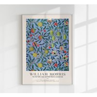 William Morris Granatapfel Kunstausstellung Poster Kunstdruck von patroastudio