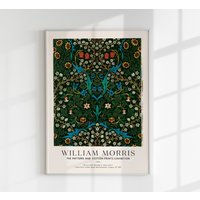 William Morris Tulip Kunstausstellung Poster Kunstdruck von patroastudio