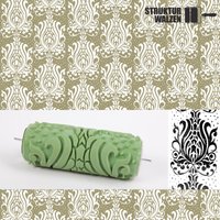 Musterwalze/strukturwalze 1637 Mit Dichtem Gründerzeit Ornament - 15cm 6" von patternroller
