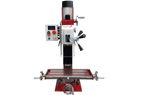 PAULIMOT Bohr-/Fräsmaschine F205-V mit Kugelumlaufspindeln und deutschem Motor von paulimot