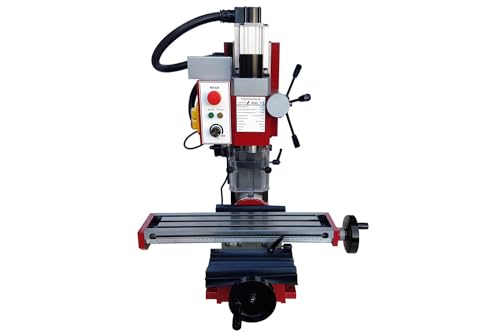 PAULIMOT Bohr-/Fräsmaschine SIEG SX2L mit bürstenlosem Motor und Z-Säule neigbar von paulimot