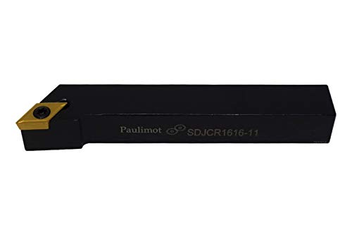 PAULIMOT Drehmeißel mit Schneidplatte 16 x 16 mm SDJCR1616-11 von paulimot