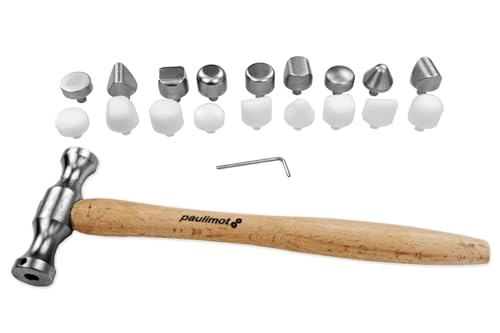 PAULIMOT Hammer-Set mit 18 auswechselbaren Einsätzen von paulimot