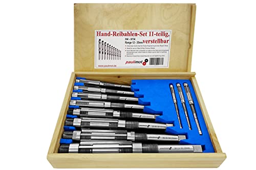 PAULIMOT Handreibahlen-Set 11-teilig, verstellbar 12,0-35,0 mm, Passung H4 - H14 von paulimot