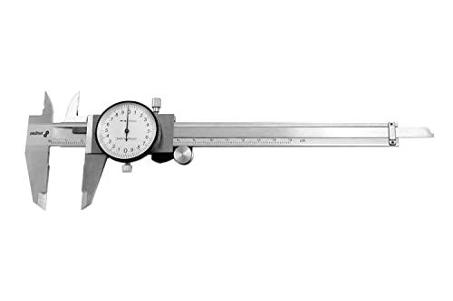 PAULIMOT Messschieber mit Uhr 0-150 mm, Kohlenstoffstahl von paulimot