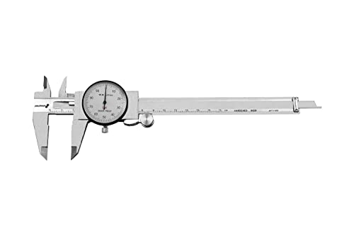 PAULIMOT Messschieber mit Uhr 0-150 mm, rostfrei INOX : 3 Schnäppchen-Ausführung vorhanden 3 von paulimot