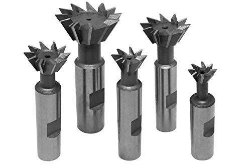 PAULIMOT Winkelfräser-Set 5-teilig HSS 13 bis 32 mm 60° von paulimot