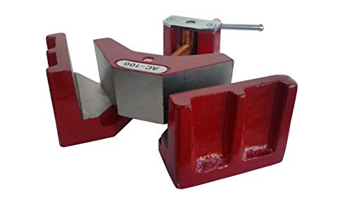 PAULIMOT Winkelschraubstock mit schwenkbarer Backe, 100 mm Spannbereich von paulimot