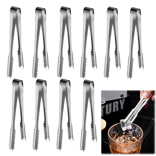 10 PCS Stück Candy Bar Zubehör, Edelstahl Zuckerzange, Servierzange, Eiszange, Eiswürfelzange, Küchenzange für Buffet Zubehör, Candybar, Hochzeit, Party, Grill, Picknick, Bar 10 PCS Stück Candy Bar Zubehör, Edelstahl Zuckerzange, Servierzange, Eiszange, Eiswürfelzange, Küchenzange für Buffet Zubehör, Candybar, Hochzeit, Party, Grill, Picknick, Bar von pawpoem