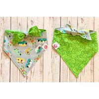 Rv Hunde Bandana, Reise Wendbares Krawatte Auf Reversible Pet Bandanas von pawsitivelybella