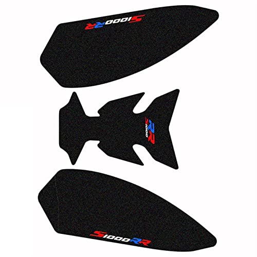 YZTAC Motorradschutz Anti-Rutsch-Tankpad Tank Side Traction 3M Aufkleber Logo Für BMW S1000RR 2019 2020 2021 S1000RR S1000R (Color : 6) von YZTAC