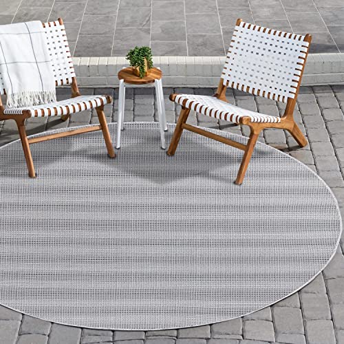 payé Outdoor Teppich Wetterfest Rund - Anthrazit - 160cm - Meliert - Küche Badezimmer Balkon Garten Terrassenteppich Camping Wohnzimmer Teppiche payé Outdoor Teppich Wetterfest Rund - Anthrazit - 160cm - Meliert - Küche Badezimmer Balkon Garten Terrassenteppich Camping Wohnzimmer Teppiche von payé