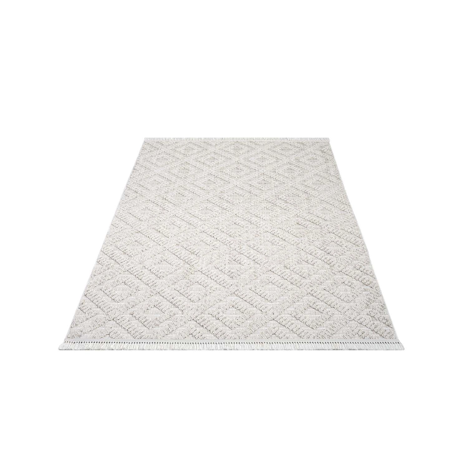 payé Teppich Klassiko 27 Fransen 200x290 cm Cream von payé