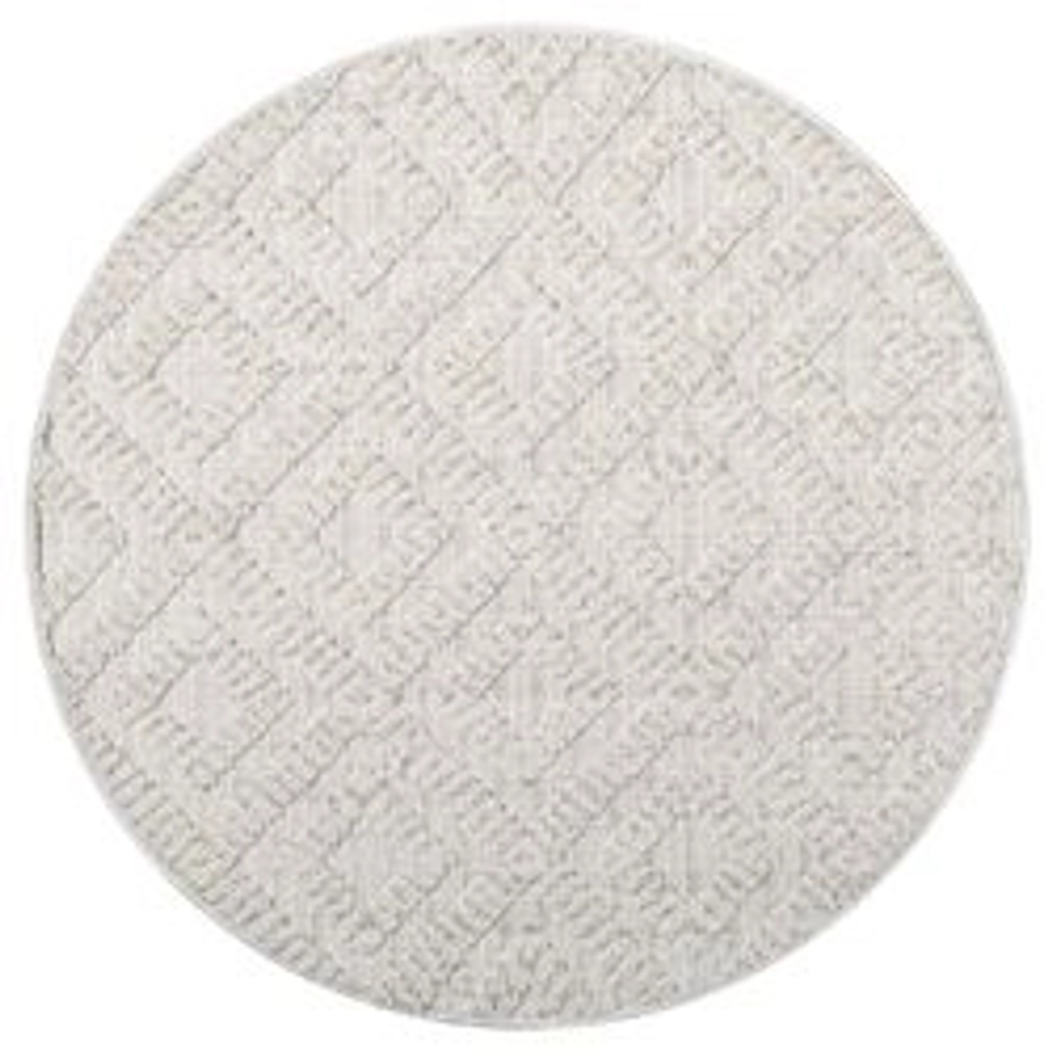 payé Teppich Klassiko 27 Fransen Rund 200x200 cm Cream payé Teppich Klassiko 27 Fransen Rund 200x200 cm Cream von payé