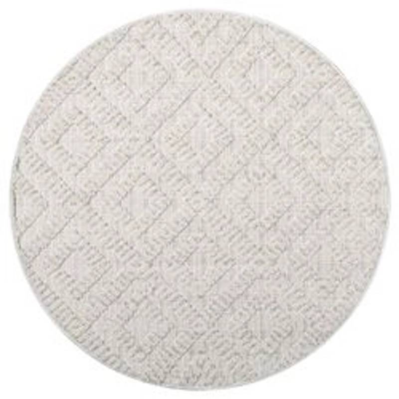 payé Teppich Klassiko 27 Fransen Rund 200x200 cm Cream von payé