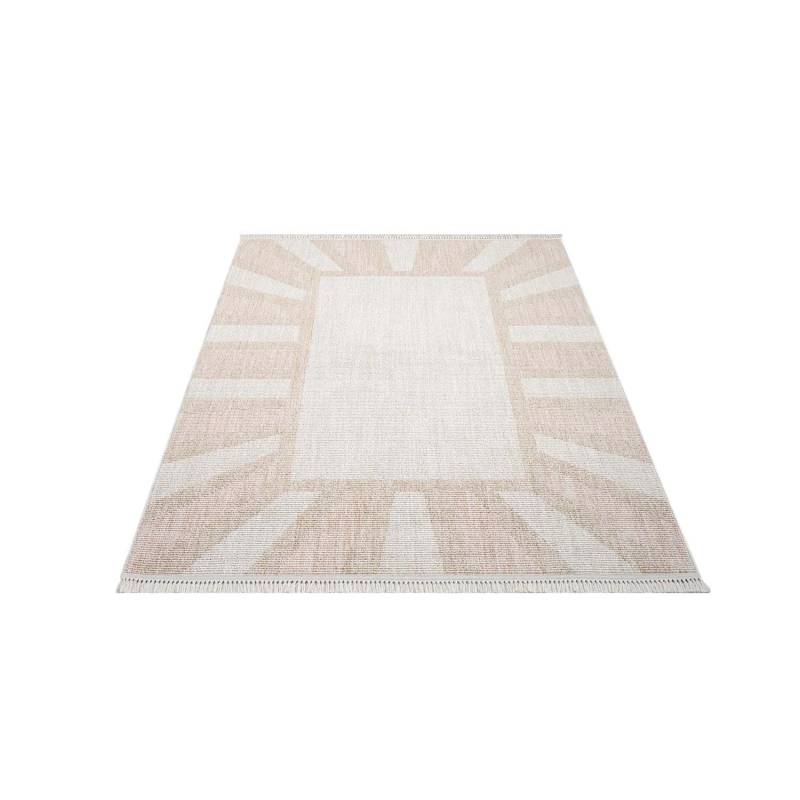 payé Teppich Klassiko 52 Fransen 140x200 cm Rosa von payé