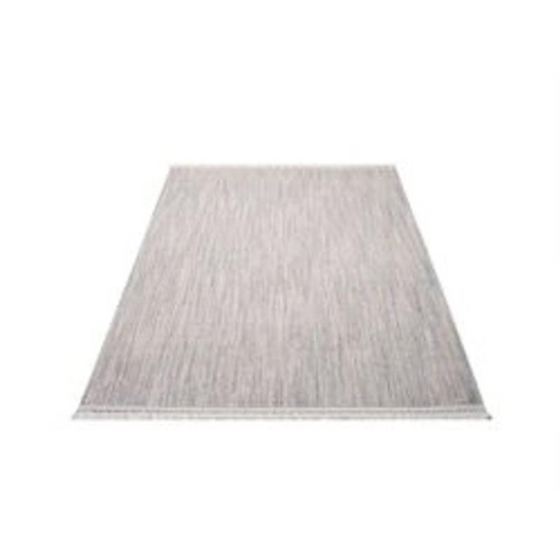 payé Teppich Klassiko 52 Fransen 200x290 cm Grau von payé